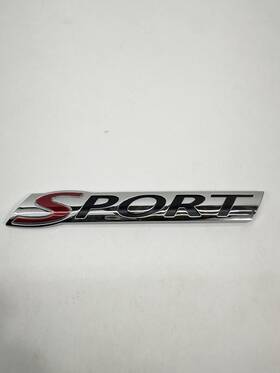 75443-33510 Toyota 2007-2008 Solara Sport Rear Emblem Nameplate Oem Used