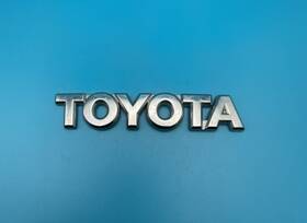 75446-52020 Toyota 2000-2003 Echo Rear Trunk Lid Emblem Name Chrome 3.625ftft Oem