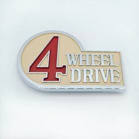 75453-90300 Toyota Oem Rear 4wd Emblem For 1979-1984 Land Cruisers