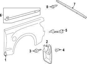 75473-0c070 Toyota Genuine Nameplate
