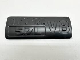 754740c080 Toyota 2014-2020 Tundra Iforce 5.7l V8 Front Door Emblem Matte Oem