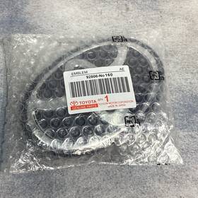 92806-no Toyota Genuine Oem Black Logo Emblem 190 Made In Japan