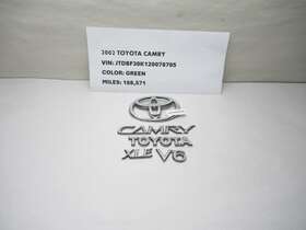 A22165 Toyota 02 - 06 Camry Xle V6 Rear Lid Chrome Emblem Logo Badge Oem And Sana