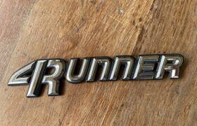 Abs-7785 Toyota 4runner Rear Trunk Emblem Logo Badge Oem Abs 7785