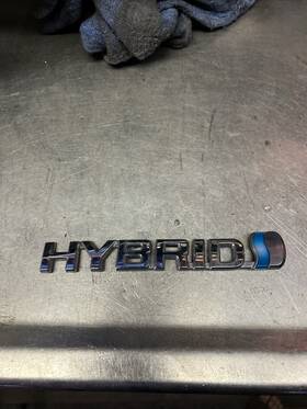 L-343 Toyota 2006 2007 2008 2009 Prius Hybrid Front Side Fender Badge Emblem Logo Oem
