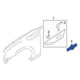 Su00307083 Toyota Oe Front Right Fender Emblem