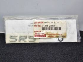 Pt211-sr982 Toyota 1998-2004 Tacoma Sr5 Sr-5 Pillar Emblem Logo Badge Genuine #
