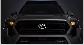 Pt413-35240 Toyota 24-25 Tacoma Illuminated Chrome Front Grill Emblem Genuine