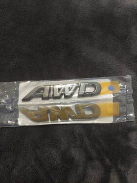 Pt413-42193-01 Toyota Pt413-42103-01 Inch Awd Emblem Genuine Oem Rear Driver And Passenger New