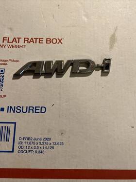 Pt413-42160-aa Toyota 2016 - 19 Rav4 Hybrid Awd-i Emblem Chrome Logo Badge Used