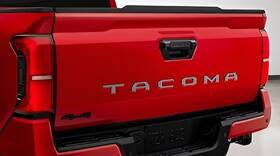 Pt948-35241-11 Toyota Tacoma/hv 2024-2026 Inch Tacoma Tailgate Insert - Gun Metal Genuine Oem Oe