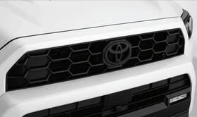 Pt948-35245-02 Toyota Genuine 2024 Tacoma And 2025 4runner Grill Emblem Black Overlay Pt948-3