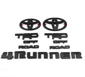 Pt948-89200-02 Toyota 2010-2022 4runner Trd Off Road Blackout Emblem Overlay Kit Genuine