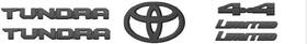 Pt948-34231-02 Toyota Pt9483423102 22-25 Tundra Limited Blackout Emblem Overlays Set Oem