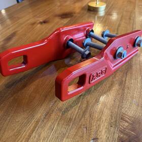 Pt989-35245-03 Toyota 24-25 Tacoma And Hybrid Arb Red Rear Tow Hooks