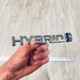 R343 Toyota Hybrid Fender Emblem Badge Decal Logo Prius Camry Oem Genuine Original