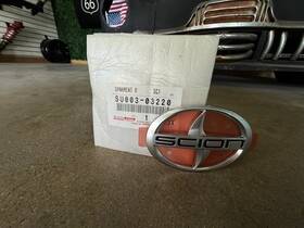 Su003-03220 Toyota 1 Genuine 13-16ft Scion Fr-s Trunk Emblem Badge - Same As Dealer