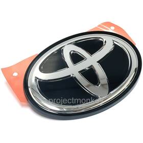 Su003-08642 Toyota Oem 22-24 Gr86 Zn8 Front Bumper T Emblem Black Genuine Part