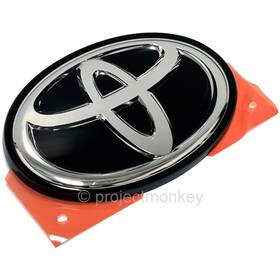 Su003-08643 Toyota Oem 22-24 Gr86 Zn8 Rear Bumper T Emblem Black Genuine Part