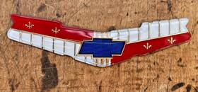 2049 Trim Parts 1959 Chevy Impala Bel Air Biscayne Trunk Emblem New