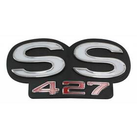 6717 Trim Parts Camaro 427 Ss Grille Emblem 1967-68 Standard/rs