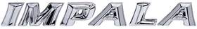 Cm2040 Trim Parts 1959 Chevrolet Impala Inch Quarter Panel Emblem 6 Piece Letter Set