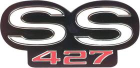 Cm6769 Trim Parts 1969 Camaro Inch Ss 427 Grill Emblem With Rs Option Gm Licensed Made In The Usa