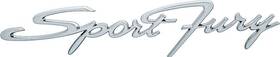 Mb184615 Trim Parts 1963-66 Plymouth Inch Sport Fury Front Fender Trunk Lid Emblem Each Made In The