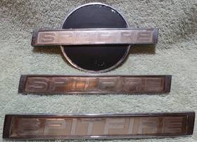 88627171 Triumph Spitfire Emblems Original Mk2 Mk3 Gt6 1 And 2 3 Total Nice