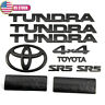 Unbranded Matte Black Out Emblem Badges Tailgate Pieces One Kit