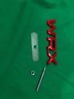 Unbranded Subispeed Red Wrx Grill Badge Front Emblem
