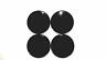 Unbranded Universal Wheel Center Cap Sticker Decal Emblem Chevy Plastics