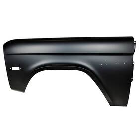 110903 United Pacific Front Fender With Sidemarker And Emblem Holes For 1970-77 Ford Bronco - L/h
