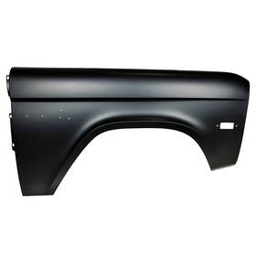 110904 United Pacific Front Fender With Sidemarker And Emblem Holes For 1970-77 Ford Bronco - R/h