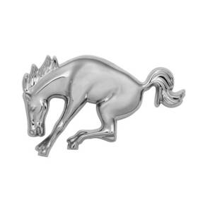 50130 United Pacific Emblem Chrome Bucking Horse