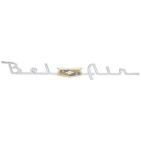 C4010 United Pacific Quarter Panel Emblem Rear Bel Air Script For 1953 1954