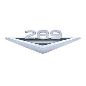 F65601 United Pacific Hood Ornament Inch 289 Chrome Die Cast Front Fe For Ford
