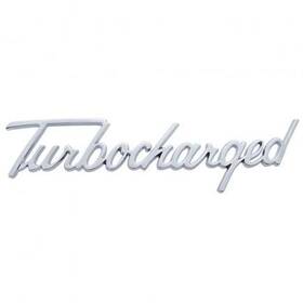 S1013 United Pacific Emblem Chrome Die Cast Inch Turbocharged
