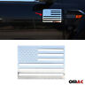 U021206 Us American Flag For Ford Bronco Sport Chrome Decal Car Sticker S. Steel