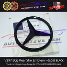 A0998108500 V297 Eqs580 Mercedes Gloss Black Star Emblem Rear Trunk Lid Logo Badge Amg Eqs53