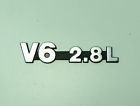 V6 2.8l Jeep Cherokee Metal Emblem Great Condition