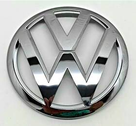 5g08536012zz Vag Genuine High Chrome Emblem Vw E-golf Golf R32 Gti Rabbit - New