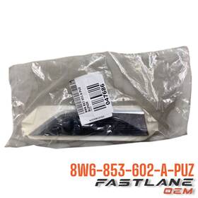 8w6-853-602-a-puz Vag 2018-2024 Audi A5 Quattro/sportback Nameplate Right New Oem