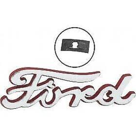 01a16606c Vintique Ford Deluxe Car Hood / Bonnet Side Emblem 1940