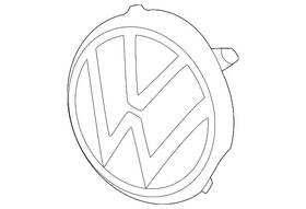 11a-853-601-a-awa Volkswagen Genuine Emblem