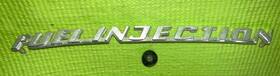 133853687 Volkswagen 1975-79 Vw Beetle Bug Rear Inch Fuel Injection Emblem Badge Logo Oem