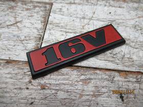 191865675e Volkswagen Vw Golf Gti Mk2 Small 16v Badge 1985-1992