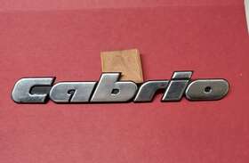 Oem.1e0853687d Volkswagen 1e0853687 1995 96 97 98 99 Vw Golf Convertible Cabrio Rear Emblem/badge