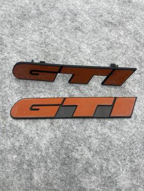1hm853687m Volkswagen Vw Mk3 Golf Gti Front Grille And Rear Hatch Emblem Badge 2.0 Vr6