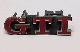 1j6853679c Volkswagen Oem 2003 Vw Golf Gti Mk4 20th Anniversary Red Inch Emblem